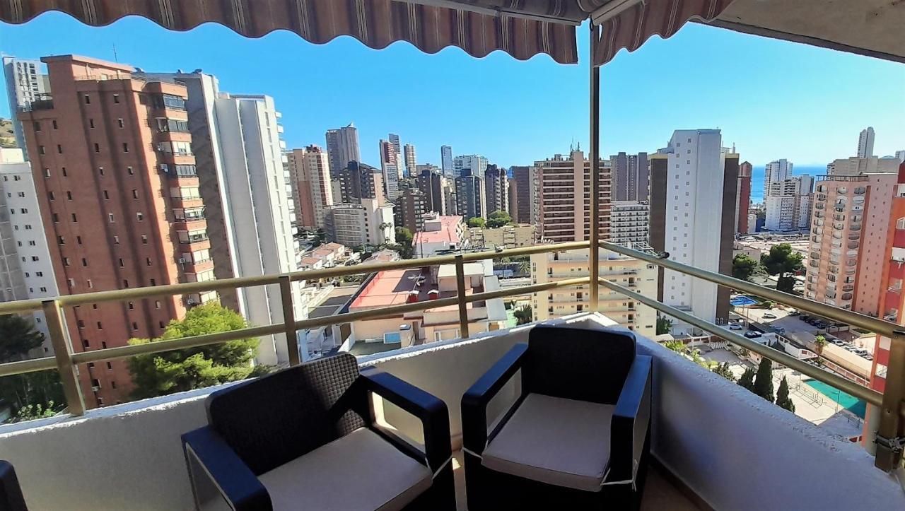 Agustina Apartment In Rincon De Loix -Free Parking, Wi-Fi, Pool, New Air Conditioning, Sea View Benidorm Kültér fotó