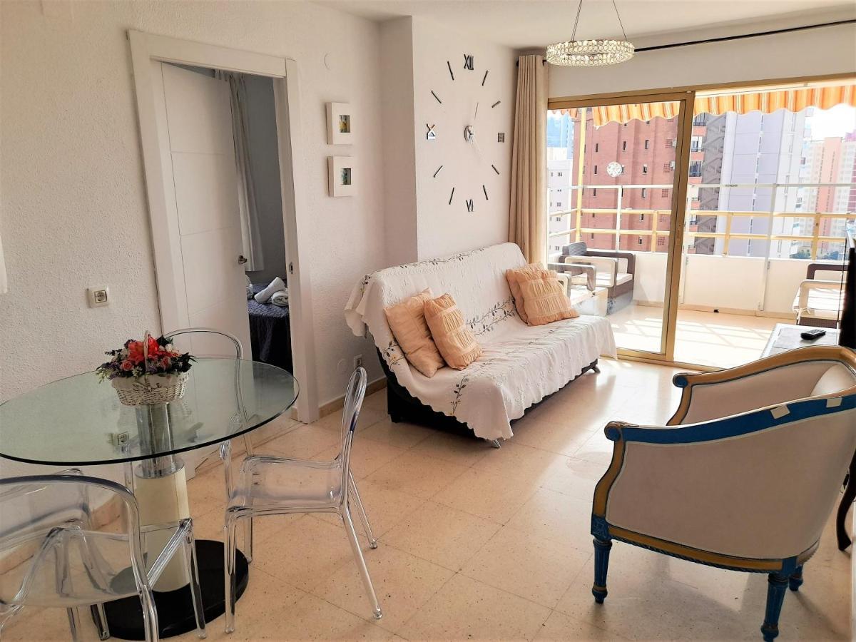Agustina Apartment In Rincon De Loix -Free Parking, Wi-Fi, Pool, New Air Conditioning, Sea View Benidorm Kültér fotó